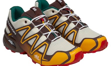 VANDYTHEPINK x Salomon: The Bold New Speedcross 3 'Burger' Collaboration