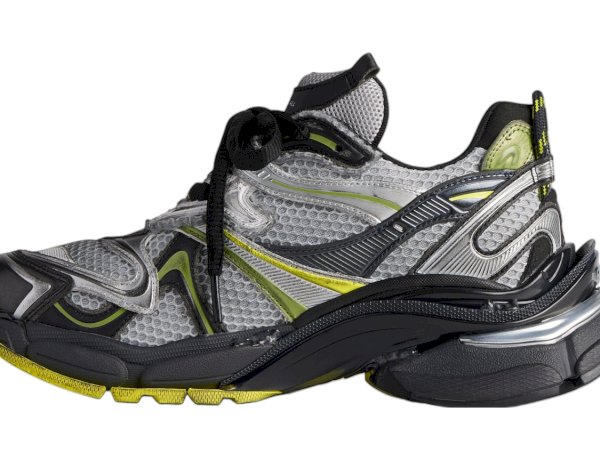 Balenciaga Runner 2.0: Silver & Volt Sneakers for a Bold Look