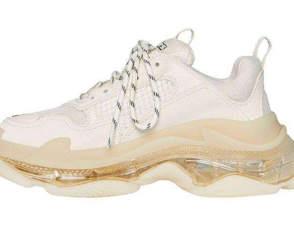 Balenciaga Triple S Clear Sole WMNS Beige/Clear: A Bold Fusion of Style and Innovation